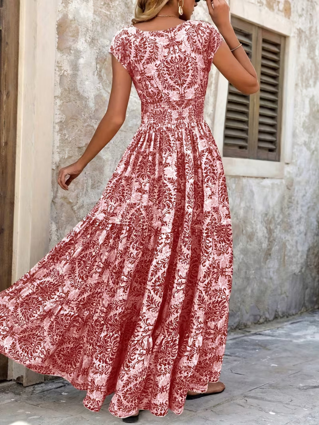 The Flora Cap Sleeve Maxi | STAHlin RADIANCE