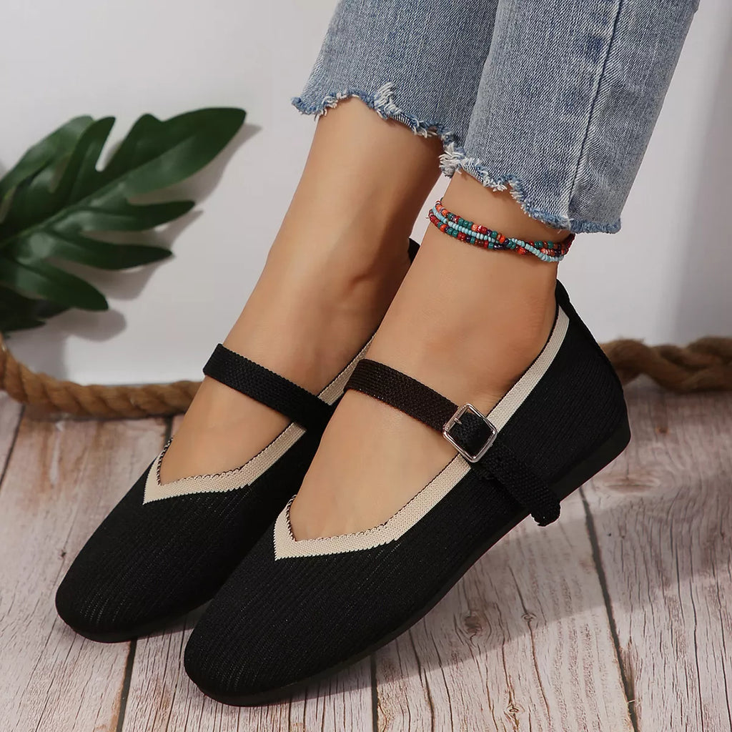 Round Toe Mesh Slip-Ons | STAHlin RADIANCE