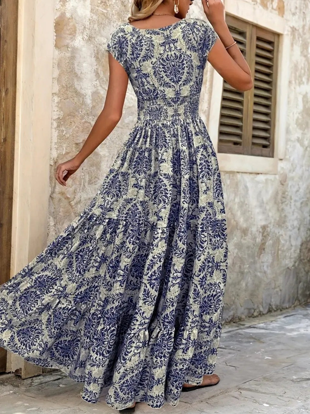 The Flora Cap Sleeve Maxi | STAHlin RADIANCE