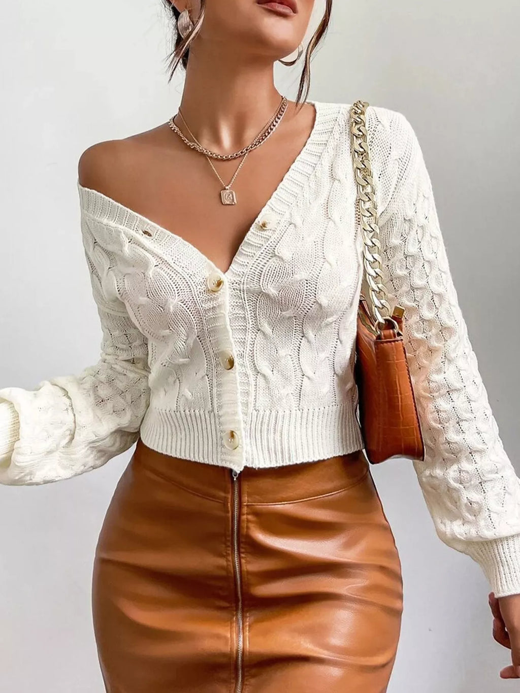The Cable Knit Cardigan | STAHlin RADIANCE