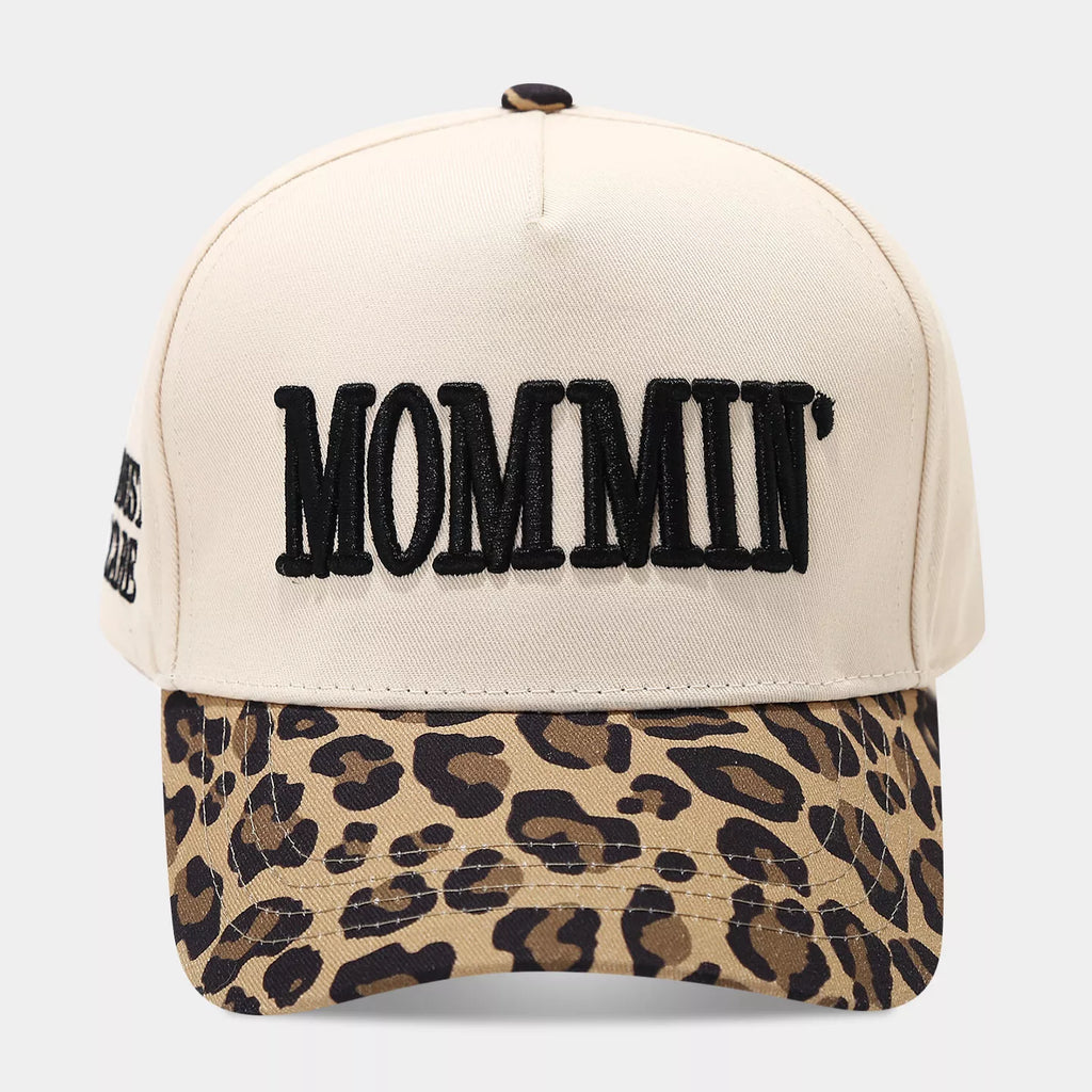 Leopard Embroidered Slogan Baseball Cap | STAHlin RADIANCE