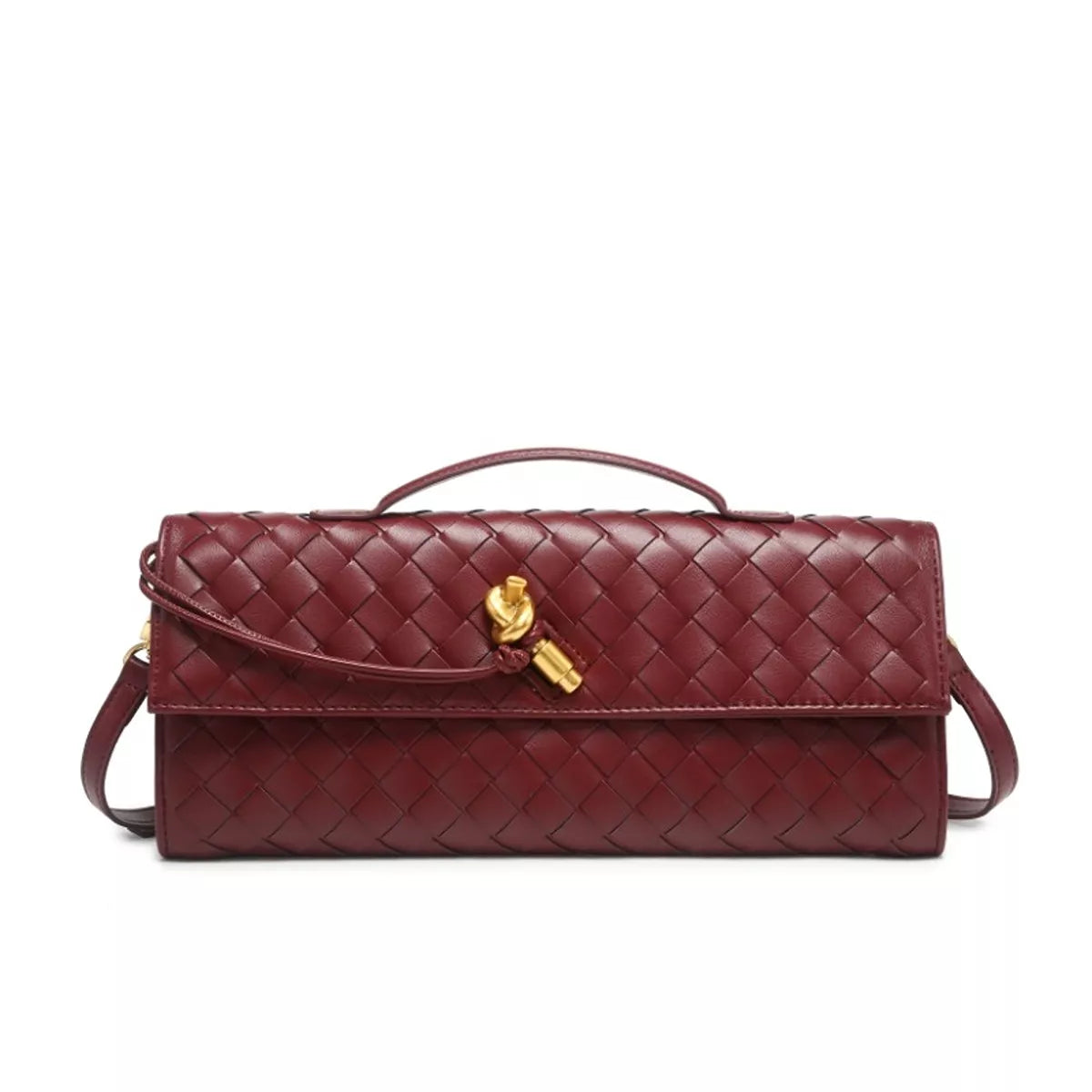 Woven Leather Wristlet | STAHlin RADIANCE