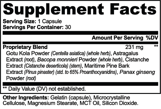 Gotu Kola & Bacopa Clarity Complex | STAHlin RADIANCE