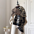 Leopard Print Winter Scarf | STAHlin RADIANCE