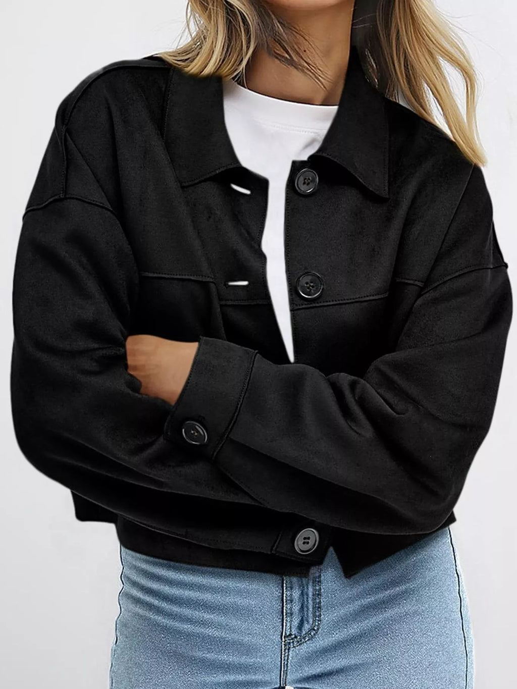 The Sutton Cropped Jacket | STAHlin RADIANCE