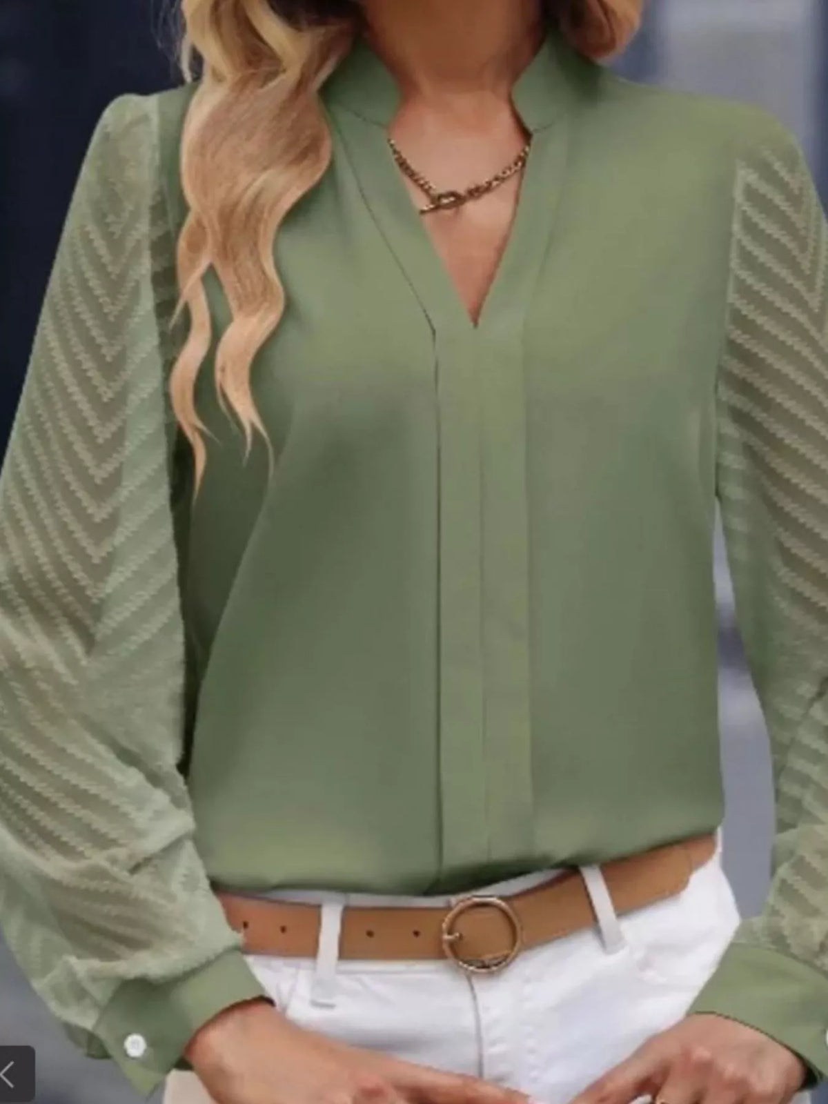 The Notched Sleeve Blouse | STAHlin RADIANCE