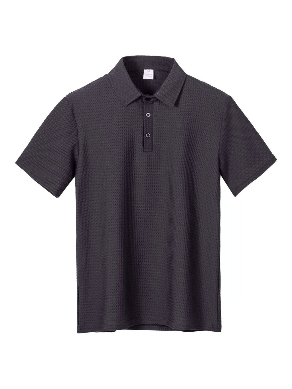 Men's Full Size Collared Neck Short Sleeve Polo Plus Size | STAHlin RADIANCE