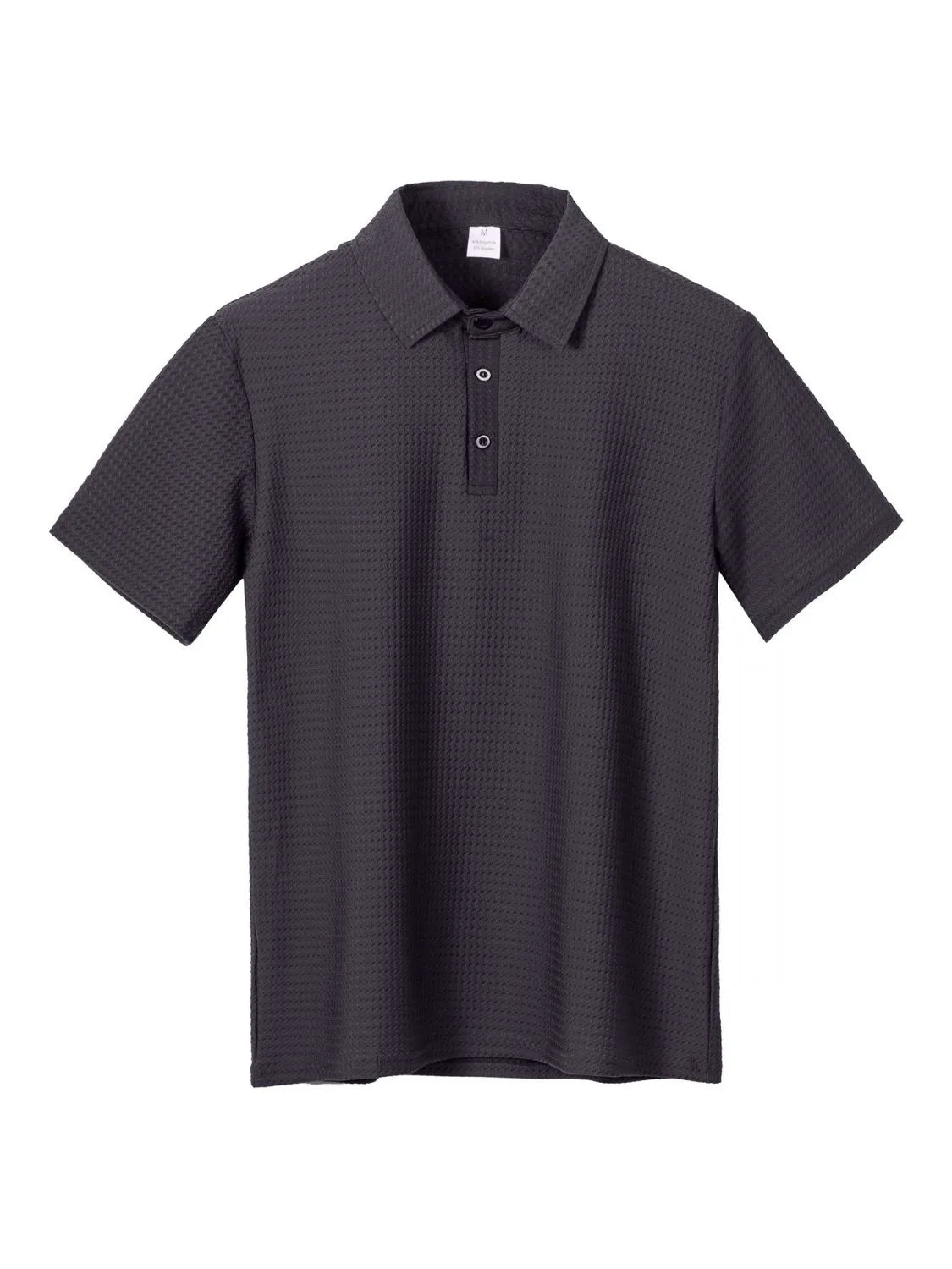Men's Full Size Collared Neck Short Sleeve Polo Plus Size | STAHlin RADIANCE