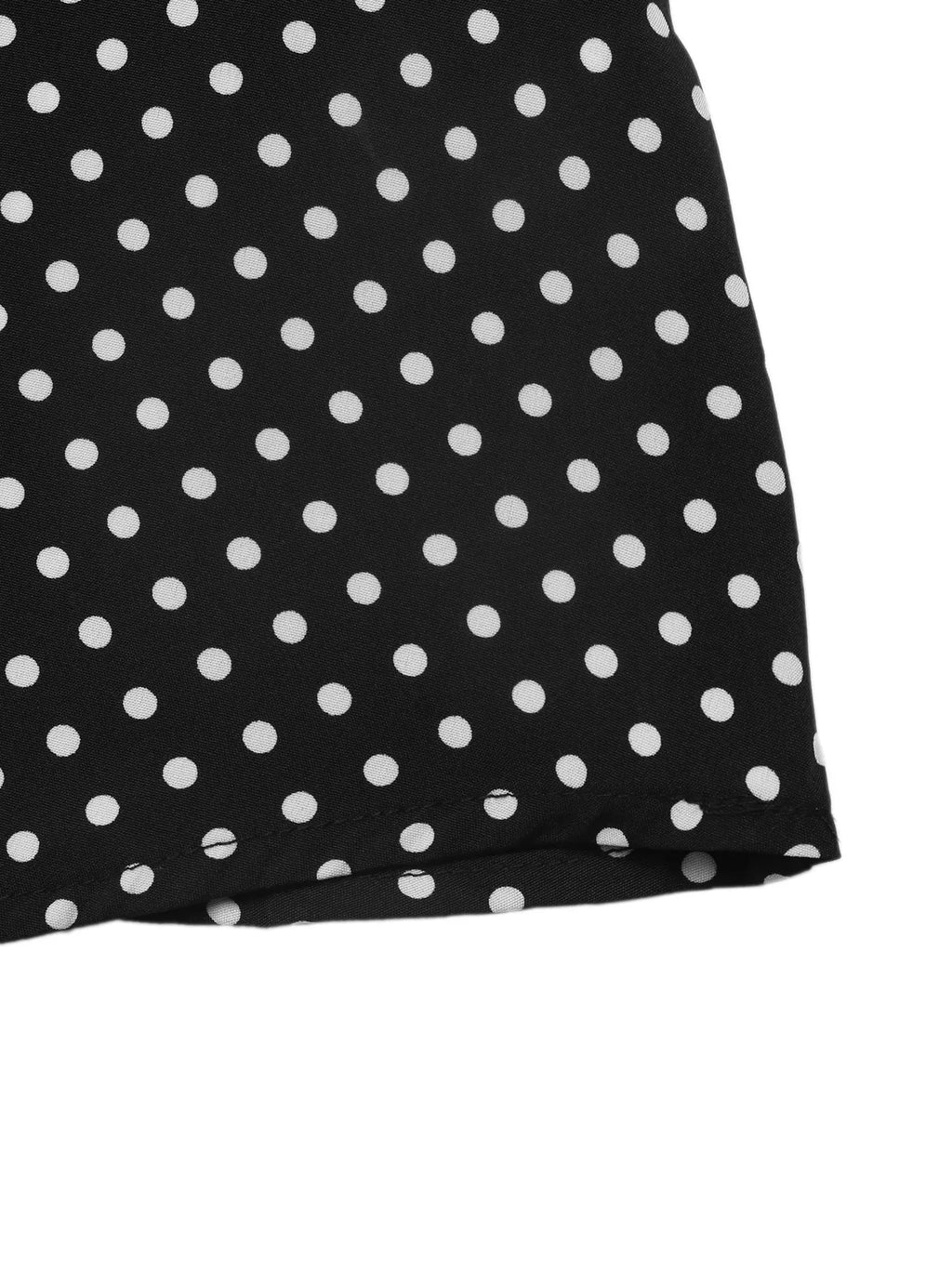 Polka Dot Flare Sleeve Maxi Dress | STAHlin RADIANCE