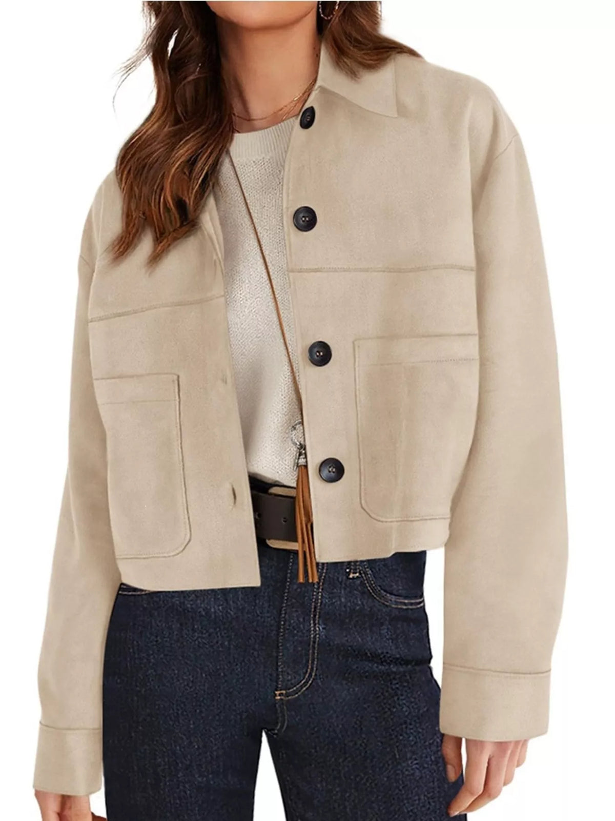 The Sutton Cropped Jacket | STAHlin RADIANCE