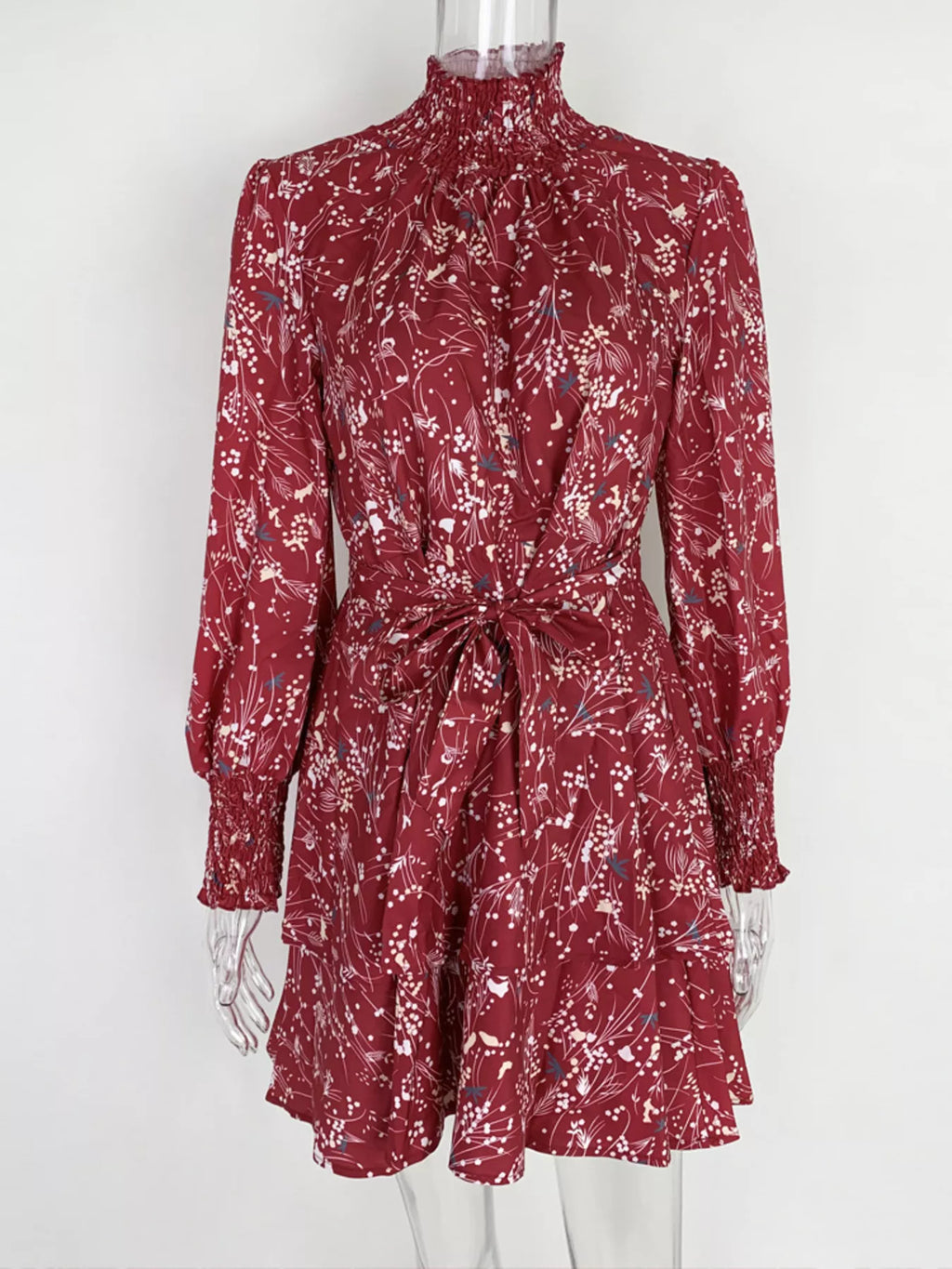 The Flora Ruffle Hem Dress | STAHlin RADIANCE