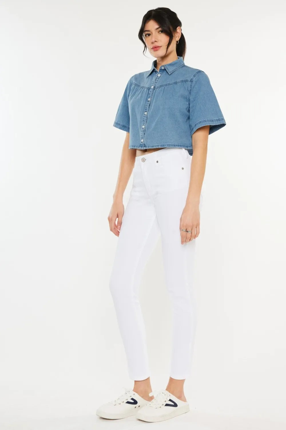 Kancan High Rise Ankle Skinny Jeans | STAHlin RADIANCE