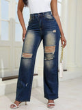 The Nova RISEN High-Waisted Distressed Jeans | STAHlin RADIANCE
