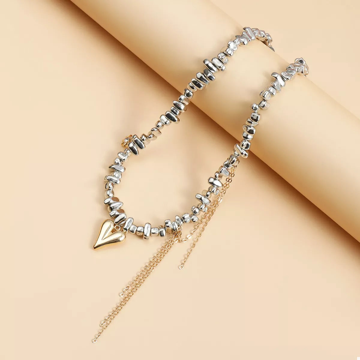 Silver-Plated Heart Necklace | STAHlin RADIANCE