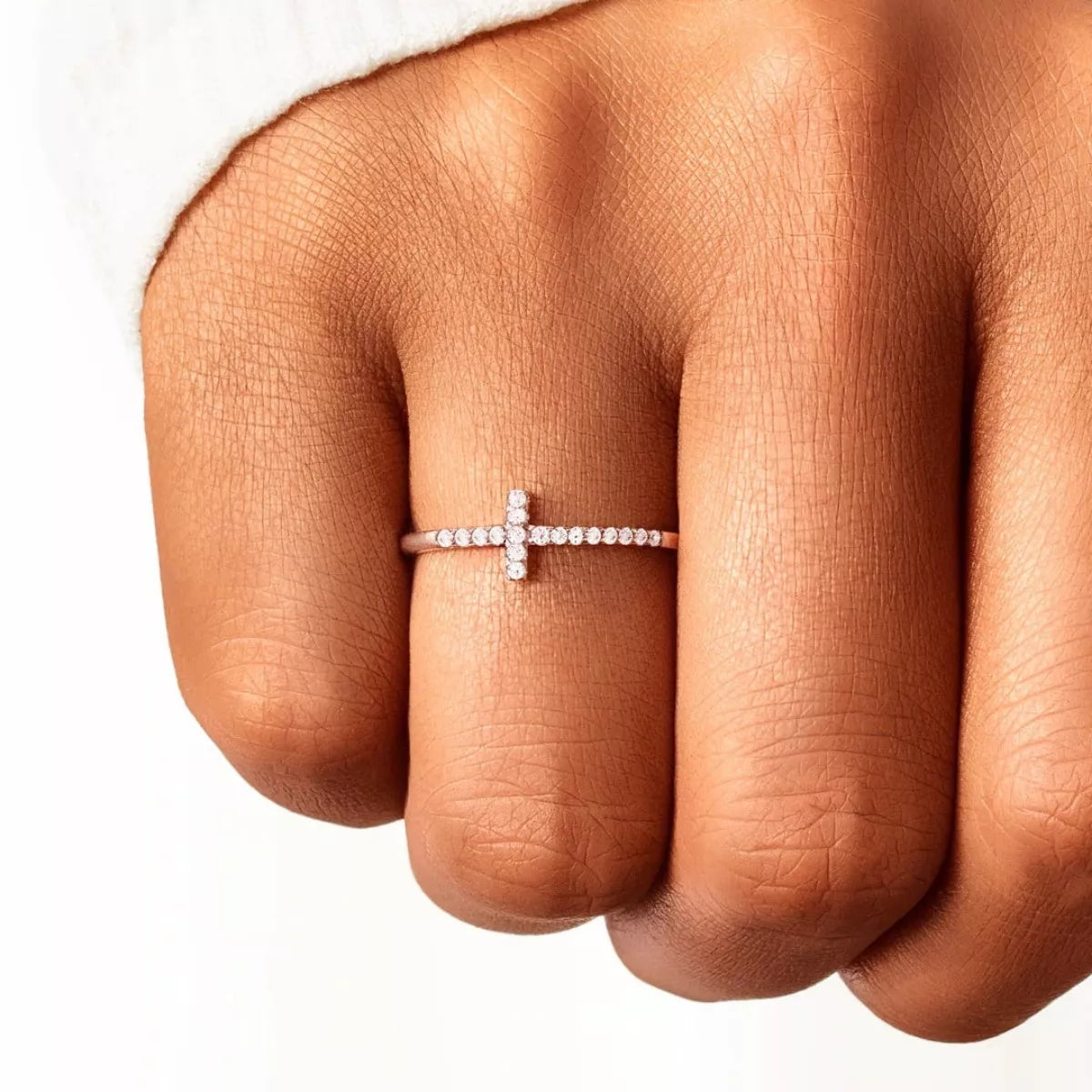 925 Sterling Silver Cross Ring | STAHlin RADIANCE