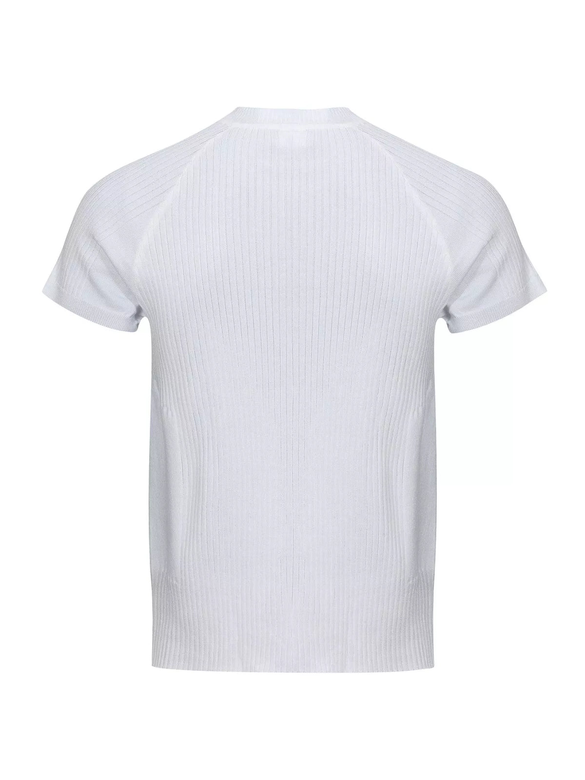 Men's Ribbed Knit Short-Sleeve T-Shirt | STAHlin RADIANCE