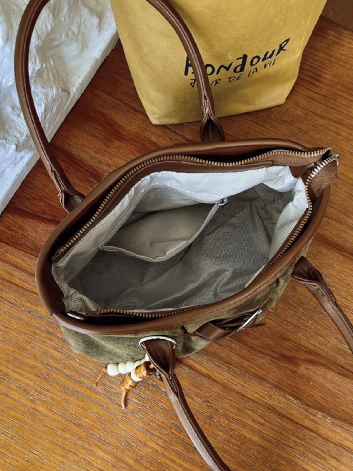 Vintage Ruched Crossbody Bag | STAHlin RADIANCE