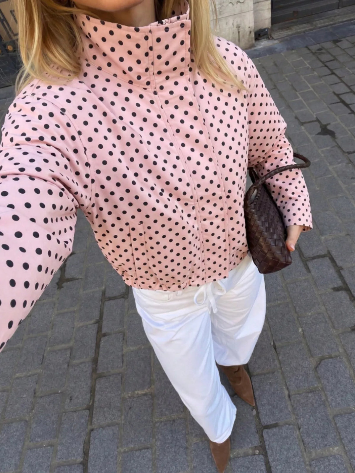 The Dotted Zip Jacket | STAHlin RADIANCE