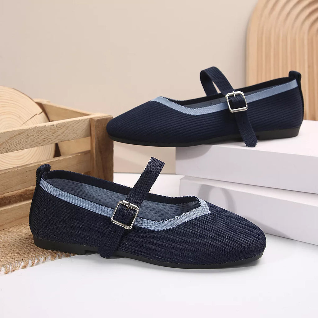 Round Toe Mesh Slip-Ons | STAHlin RADIANCE