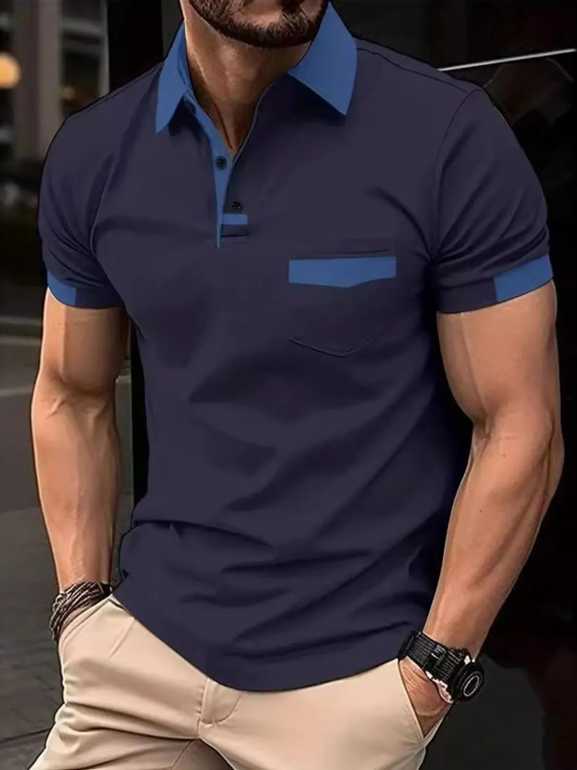 The Reeves Contrast Polo | STAHlin RADIANCE