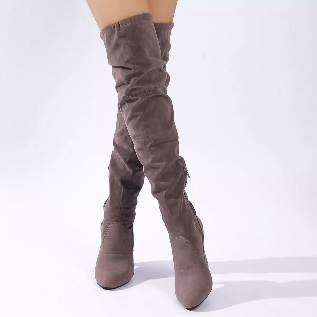 Over-the-Knee High Heel Boots | STAHlin RADIANCE