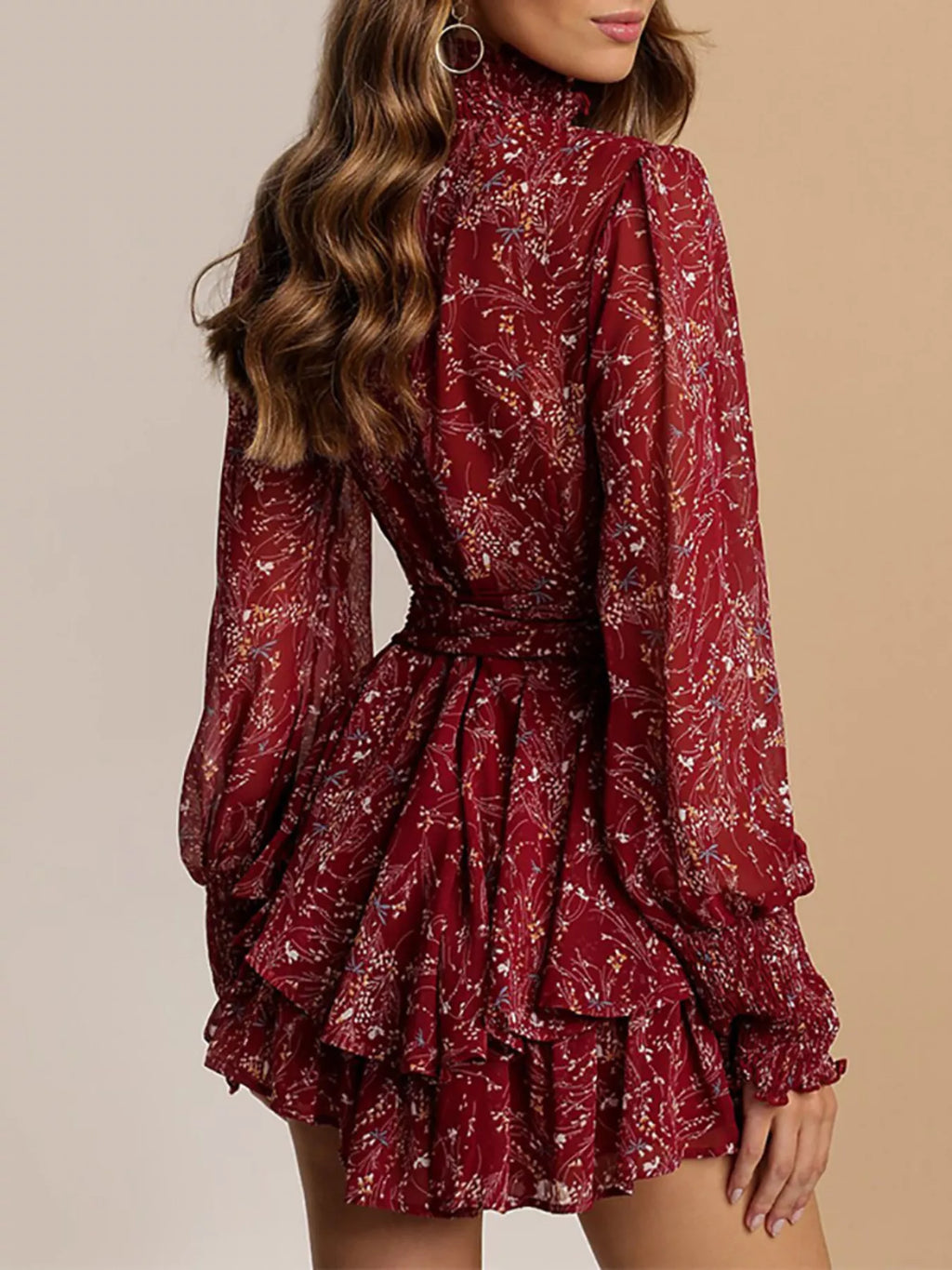 The Flora Ruffle Hem Dress | STAHlin RADIANCE