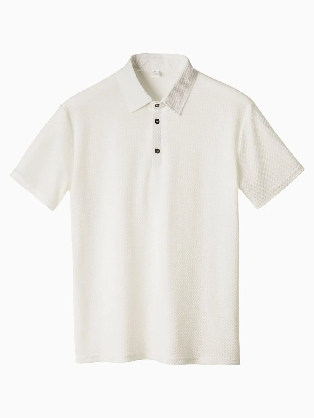Men's Full Size Collared Neck Short Sleeve Polo Plus Size | STAHlin RADIANCE