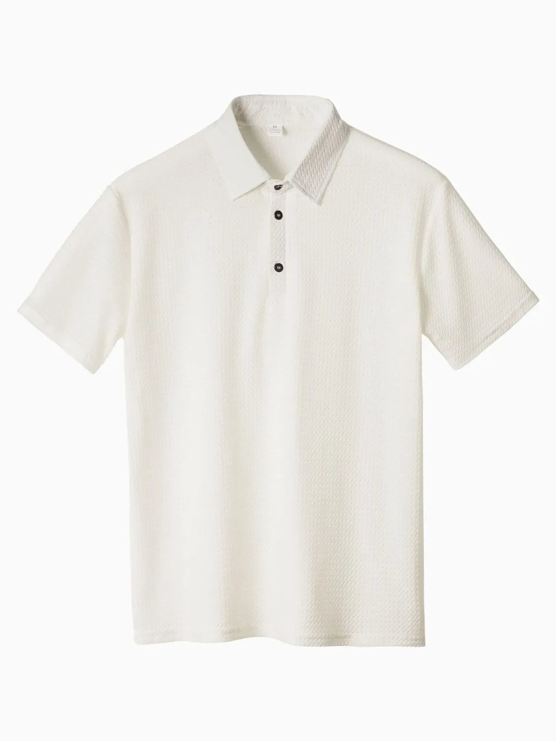 Men's Full Size Collared Neck Short Sleeve Polo Plus Size | STAHlin RADIANCE