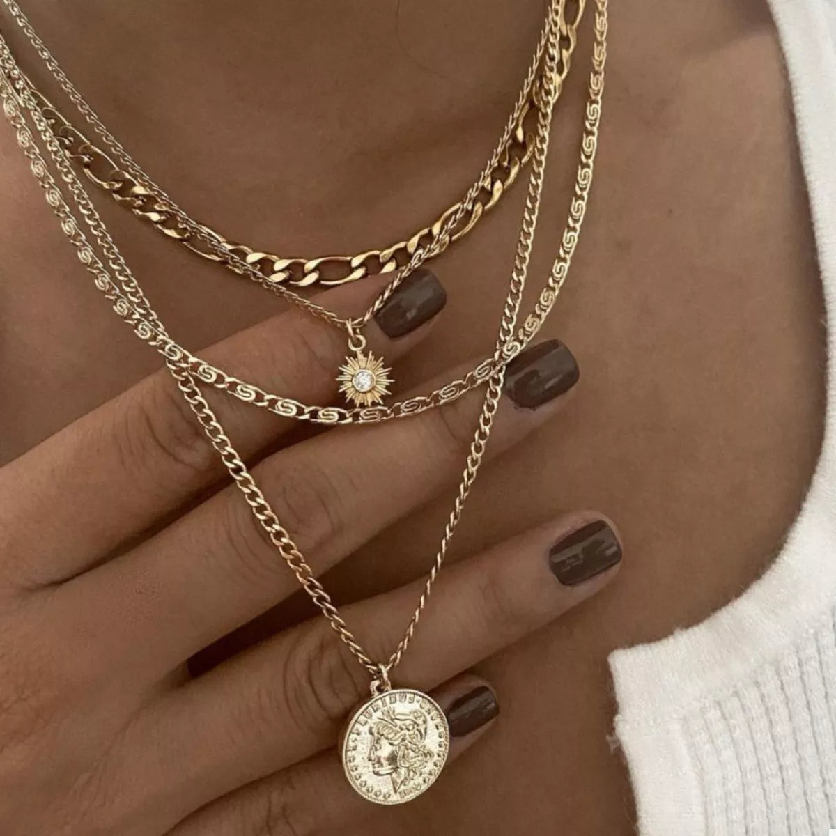 Four Layered Pendant Necklace | STAHlin RADIANCE