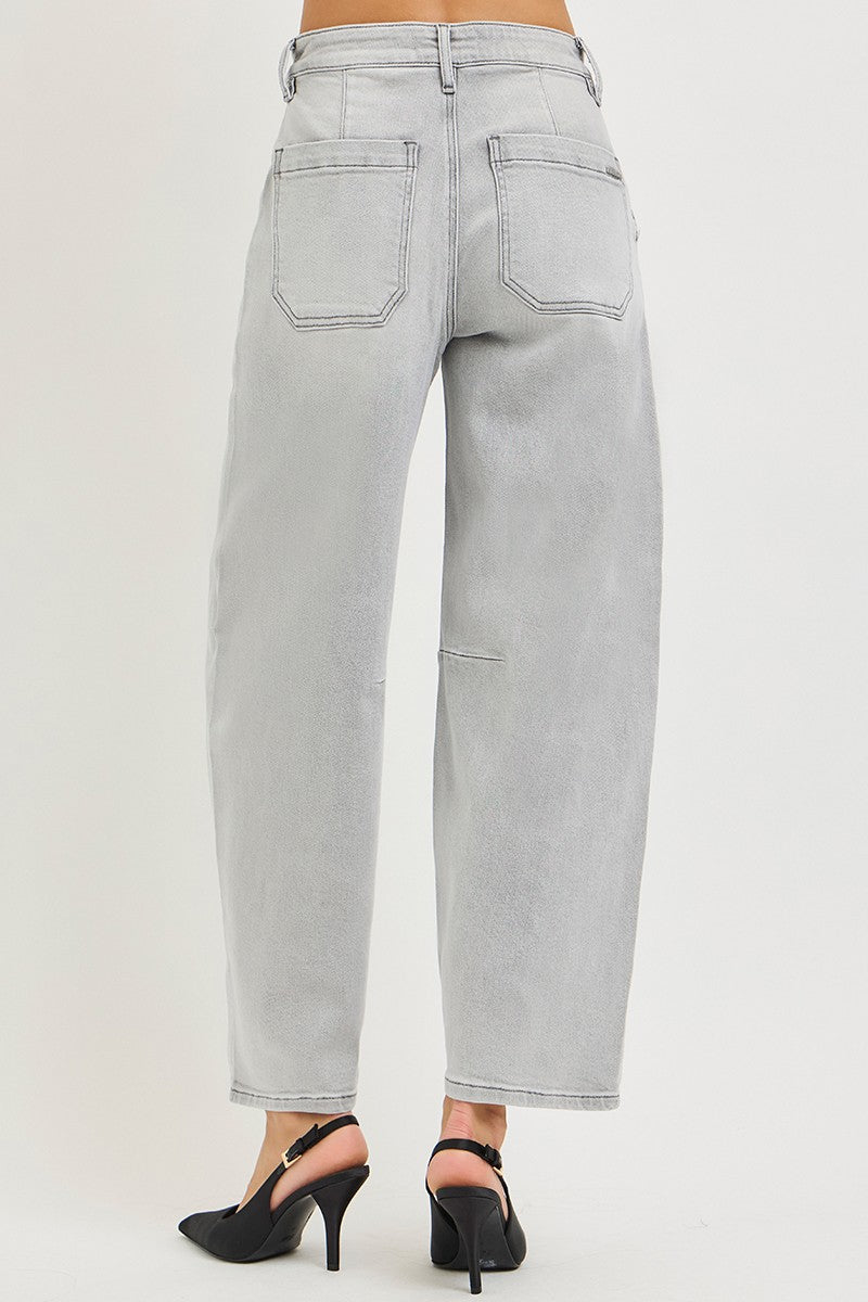 RISEN Slouchy Cropped Barrel Jeans | STAHlin RADIANCE