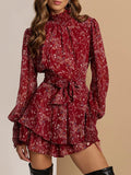 The Flora Ruffle Hem Dress | STAHlin RADIANCE