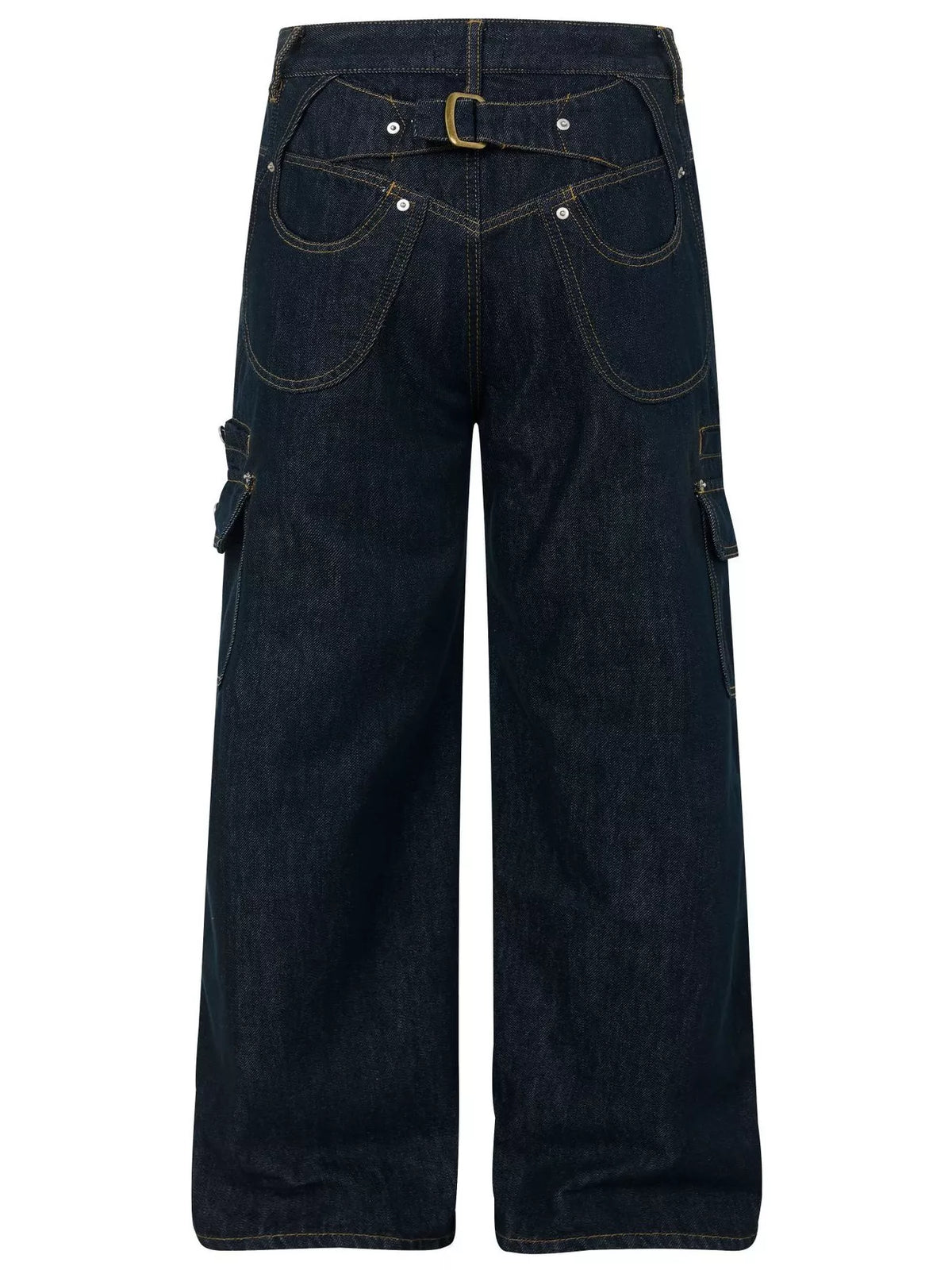 Men's Wide-Leg Cargo Jeans | STAHlin RADIANCE