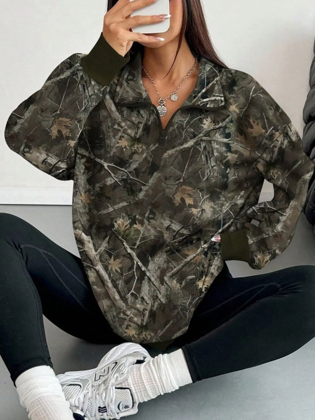 The Wren Printed Quarter-Zip | STAHlin RADIANCE