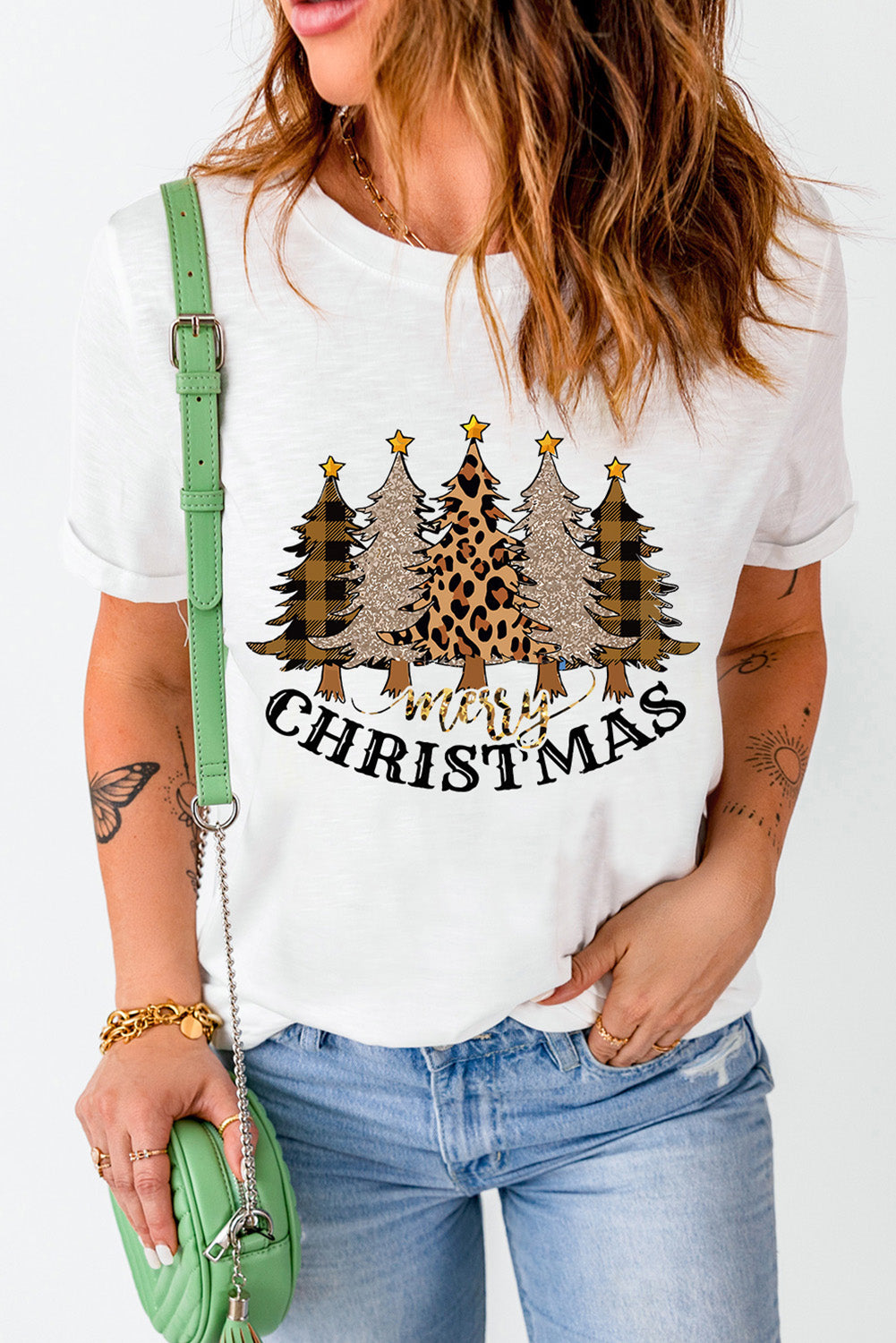 MERRY CHRISTMAS Graphic T-Shirt | STAHlin RADIANCE