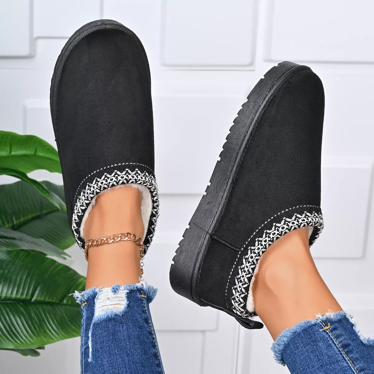 Round Toe Platform Ankle Boots | STAHlin RADIANCE