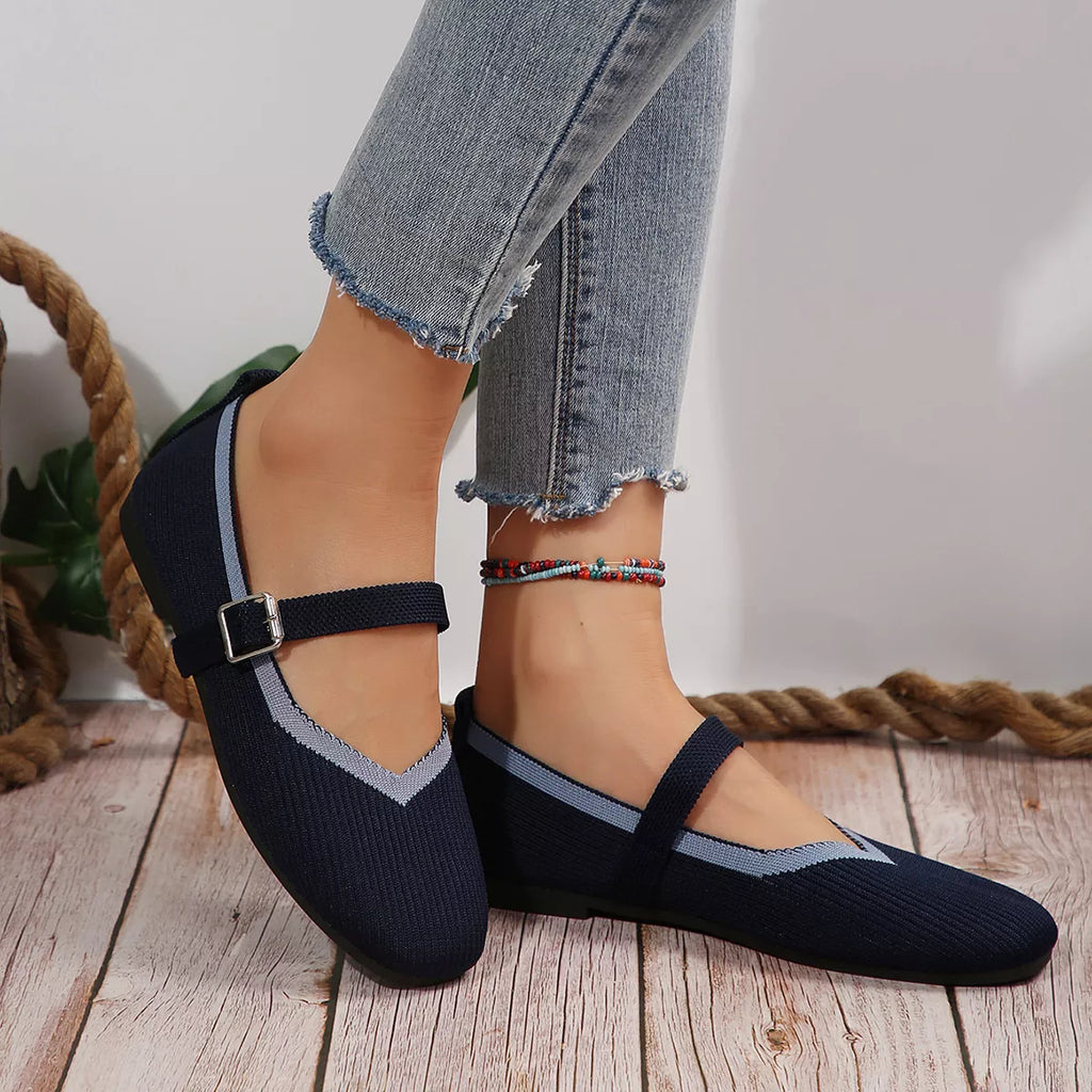 Round Toe Mesh Slip-Ons | STAHlin RADIANCE
