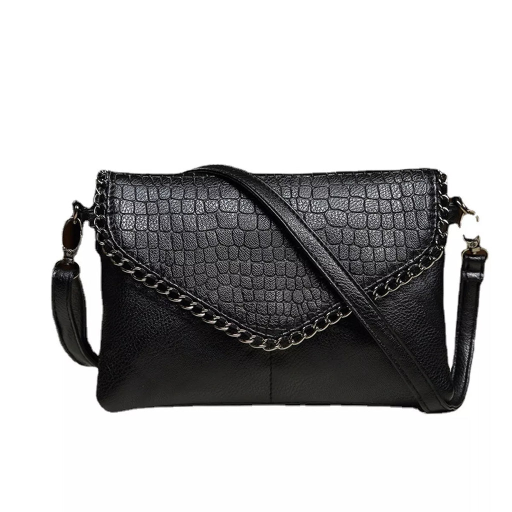 Crocodile Pattern Envelope Crossbody Bag | STAHlin RADIANCE