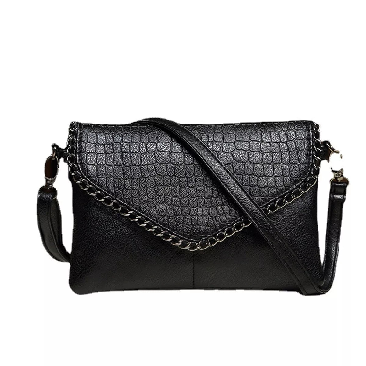Crocodile Pattern Envelope Crossbody Bag | STAHlin RADIANCE