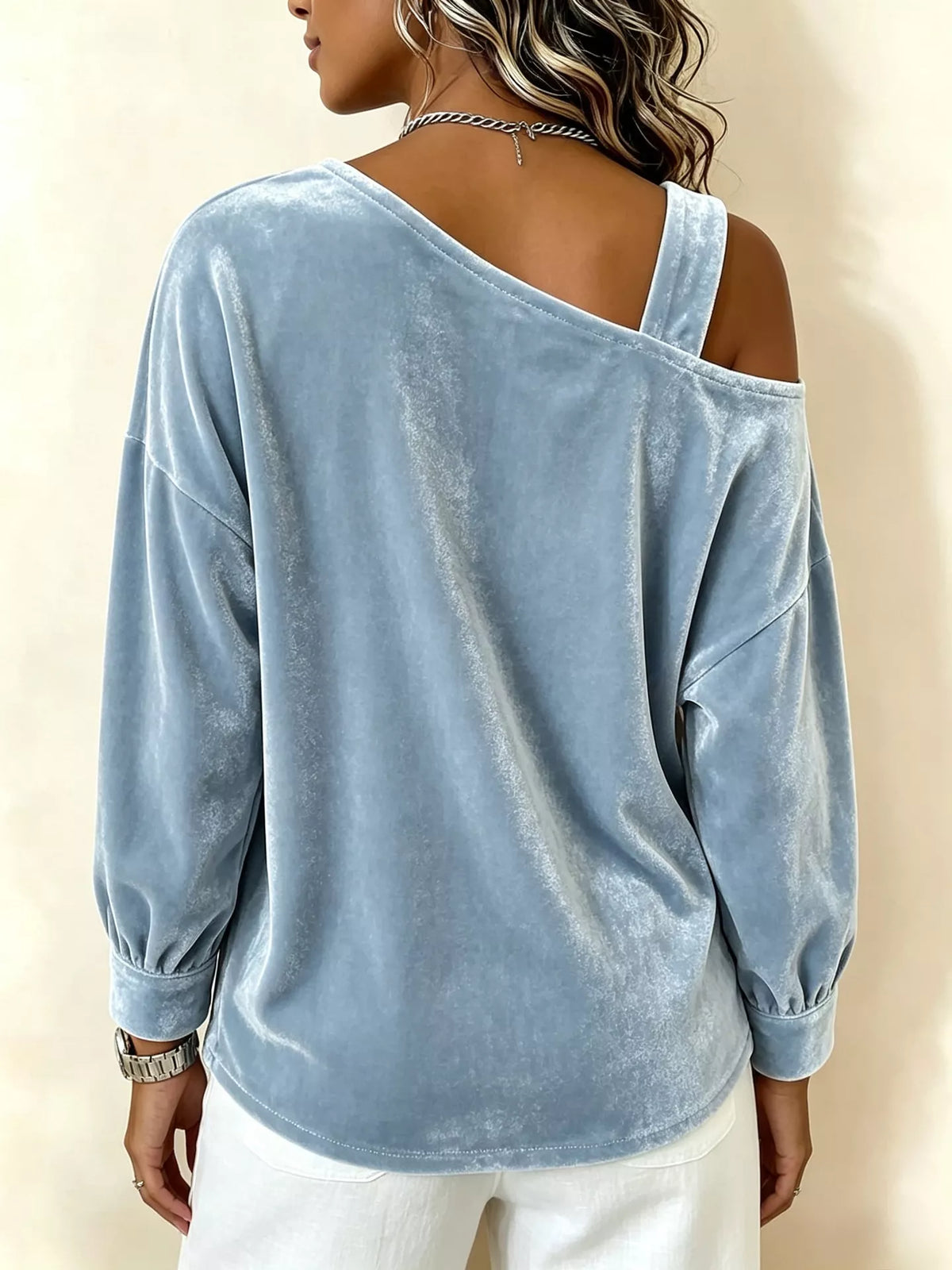 The Sloane Asymmetrical Sweatshirt | STAHlin RADIANCE