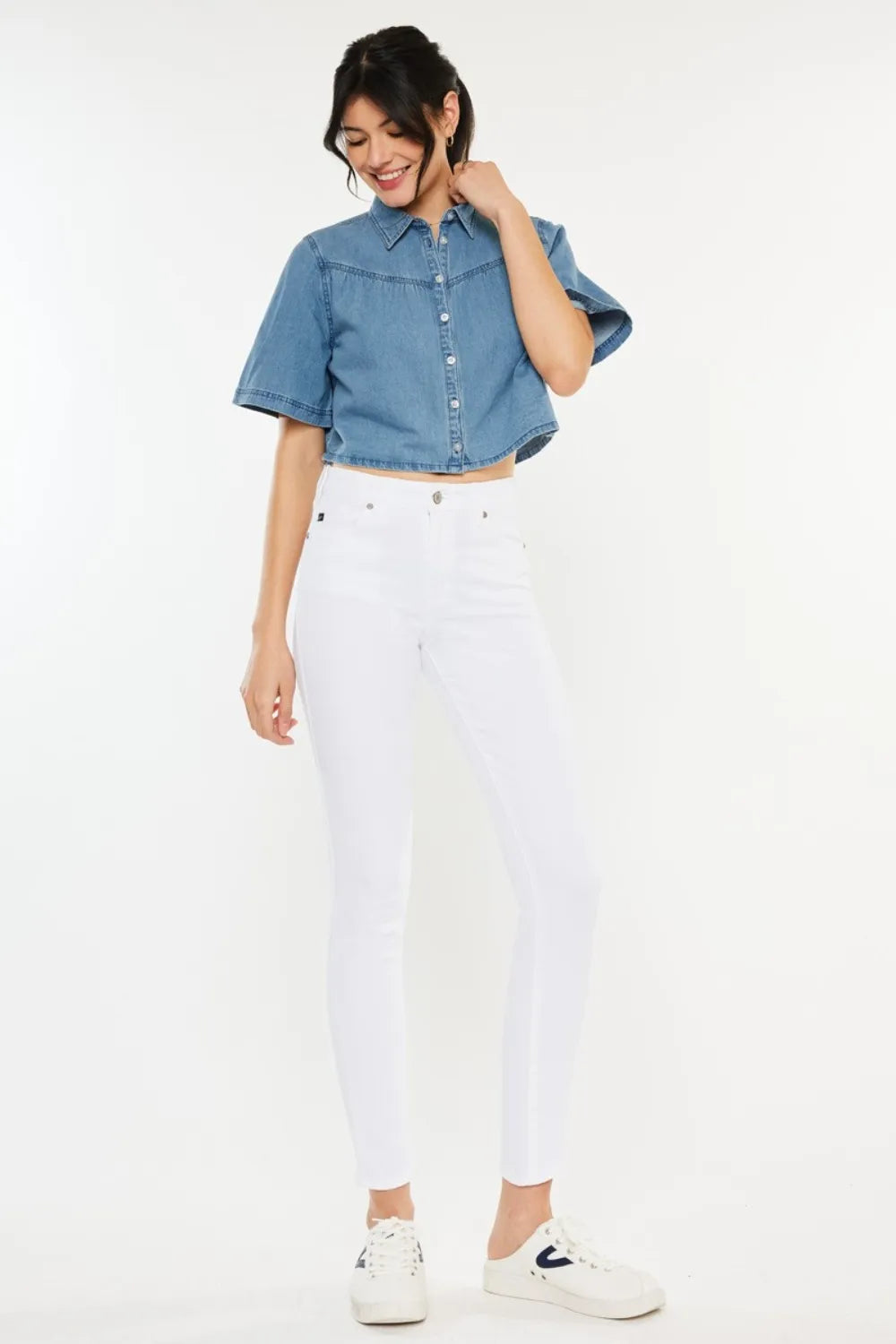 Kancan High Rise Ankle Skinny Jeans | STAHlin RADIANCE