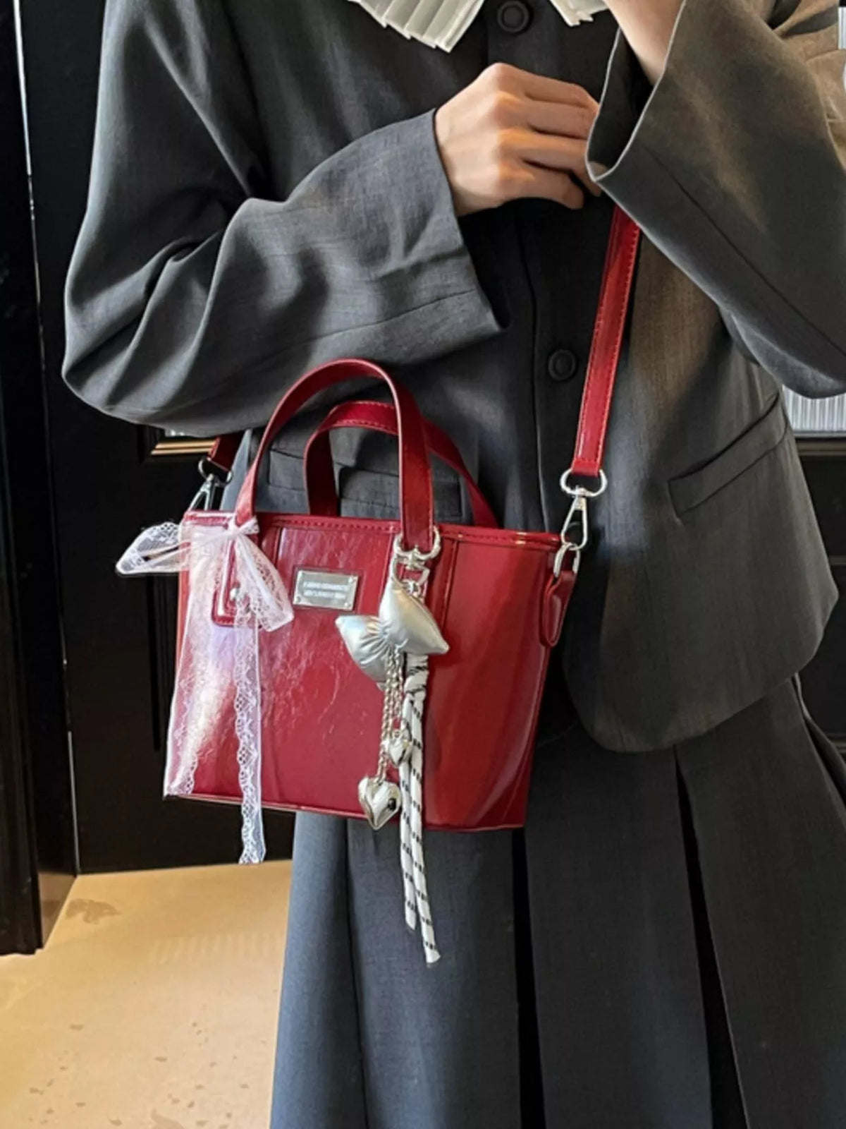 PU Leather Crossbody Bag | STAHlin RADIANCE