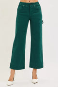 RISEN Tummy Control High Rise Crop Wide No Waist Band Pants | STAHlin RADIANCE