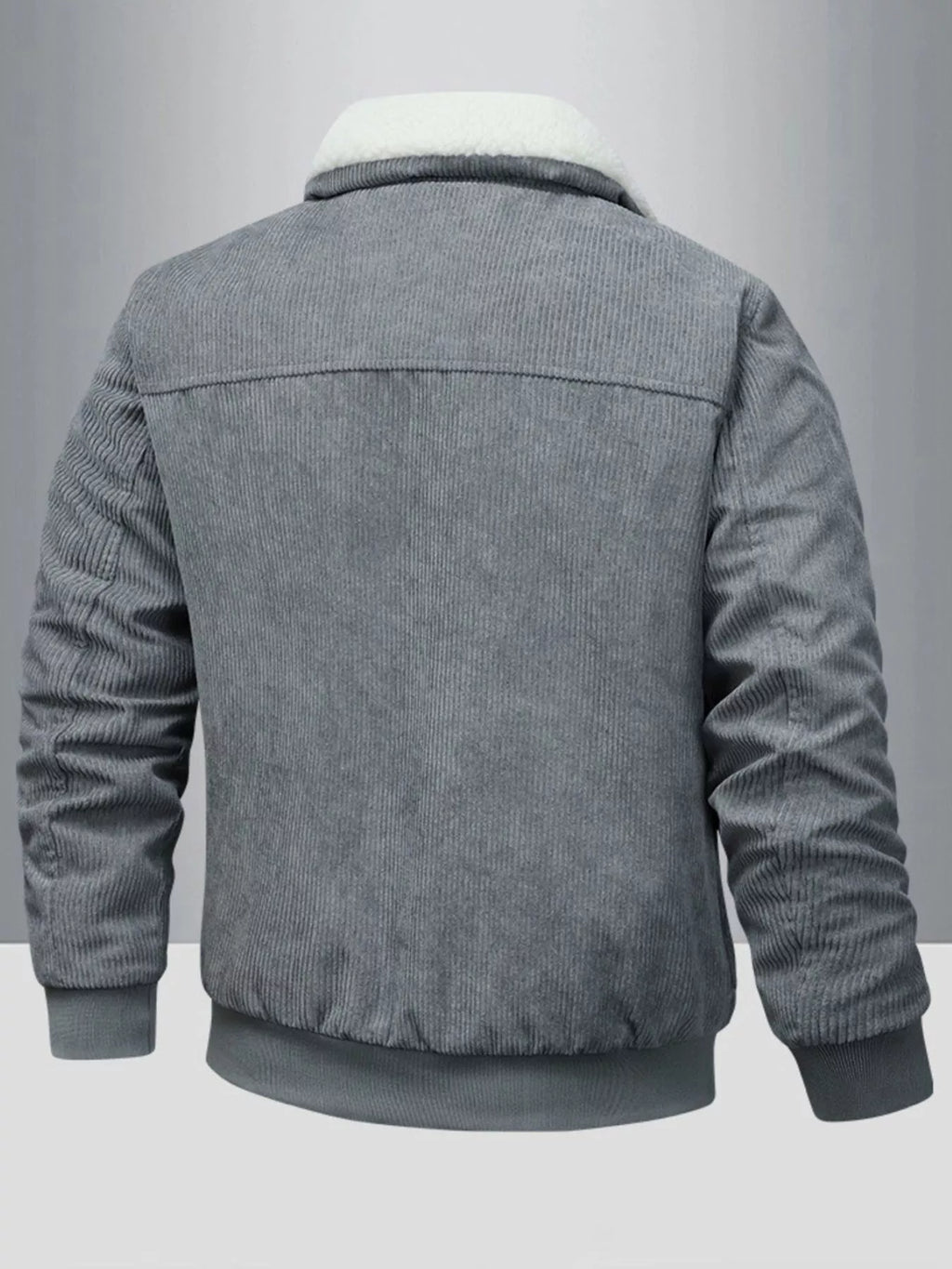 Men's Full Size Corduroy Sherpa Lined Winter Jacket Plus Size | STAHlin RADIANCE
