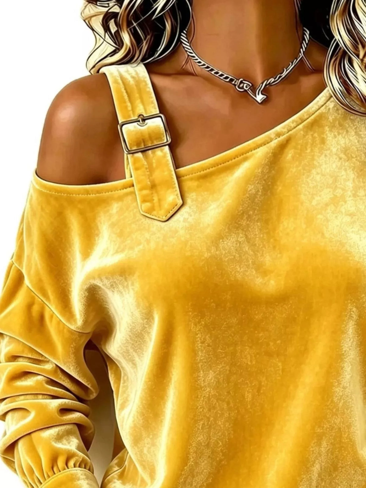 The Sloane Asymmetrical Sweatshirt | STAHlin RADIANCE