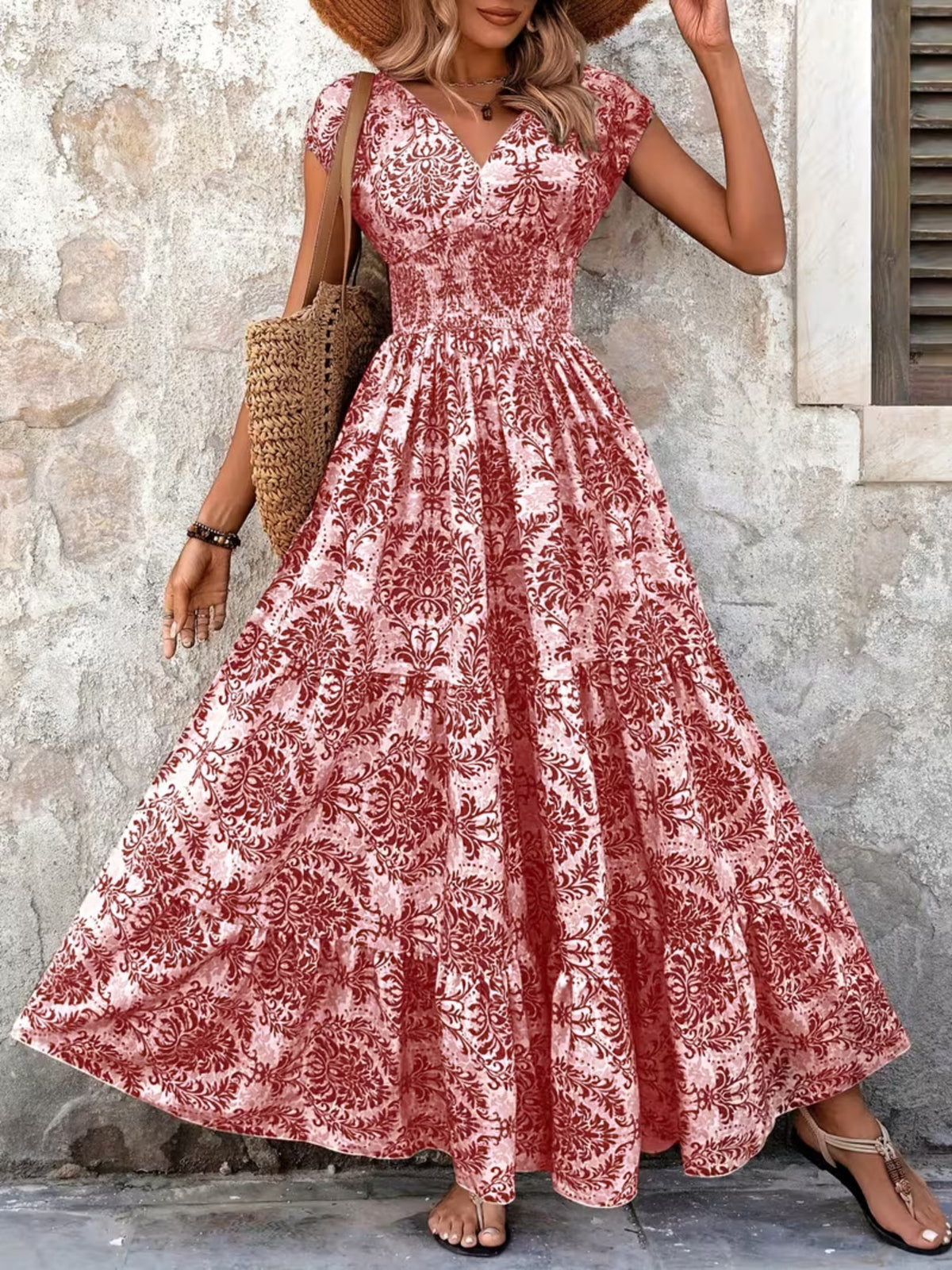 The Flora Cap Sleeve Maxi | STAHlin RADIANCE