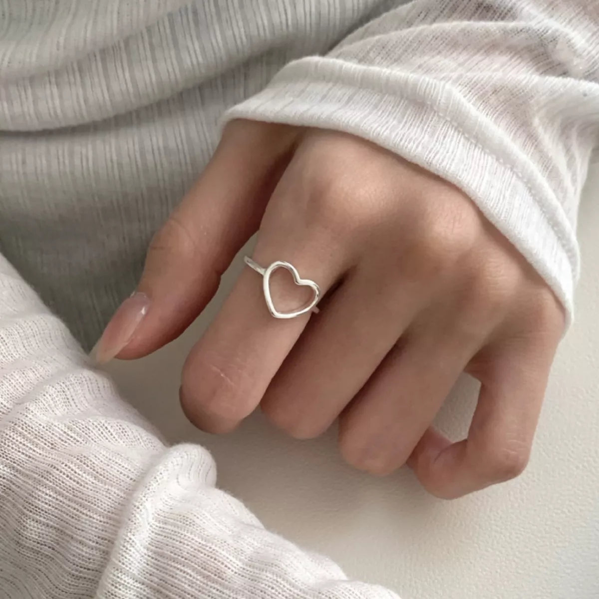 The Sterling Heart Ring | STAHlin RADIANCE