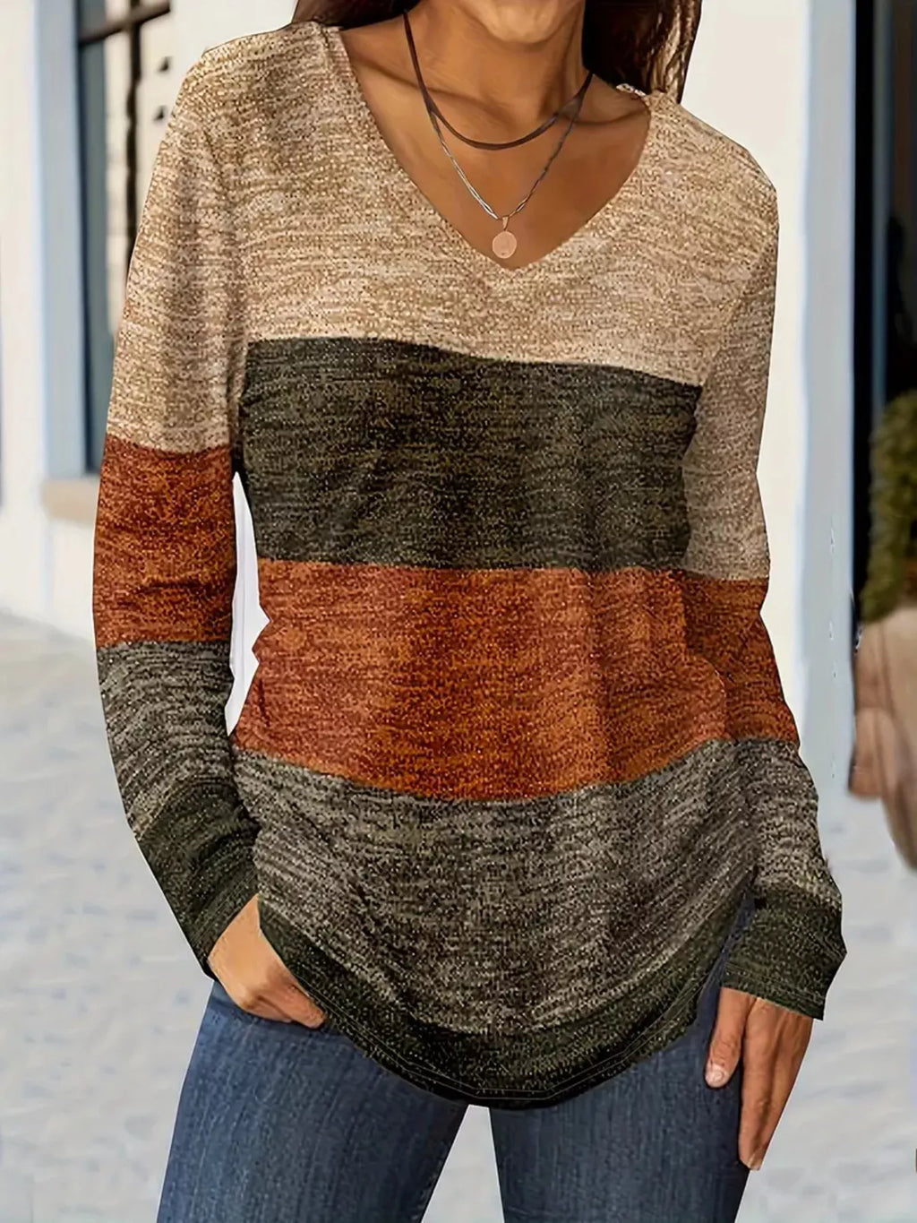 The Brynn Colorblock Tee | STAHlin RADIANCE