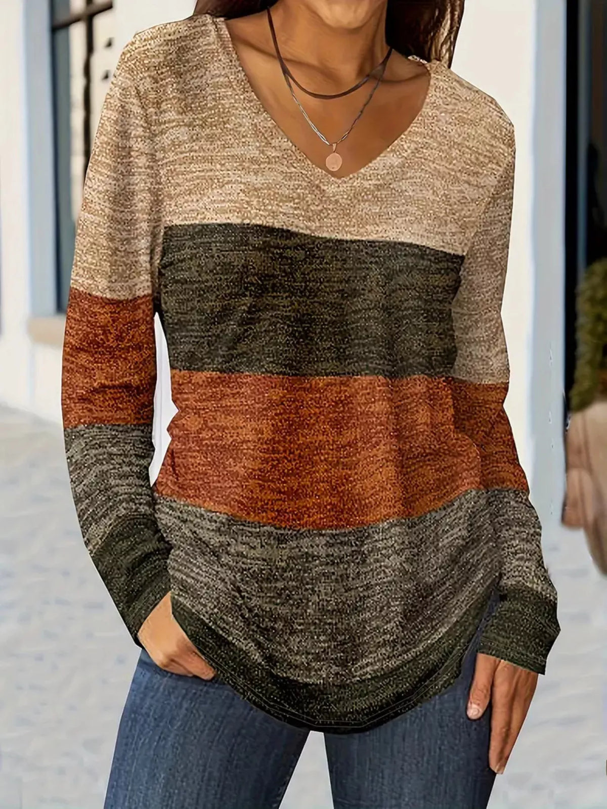 The Brynn Colorblock Tee | STAHlin RADIANCE