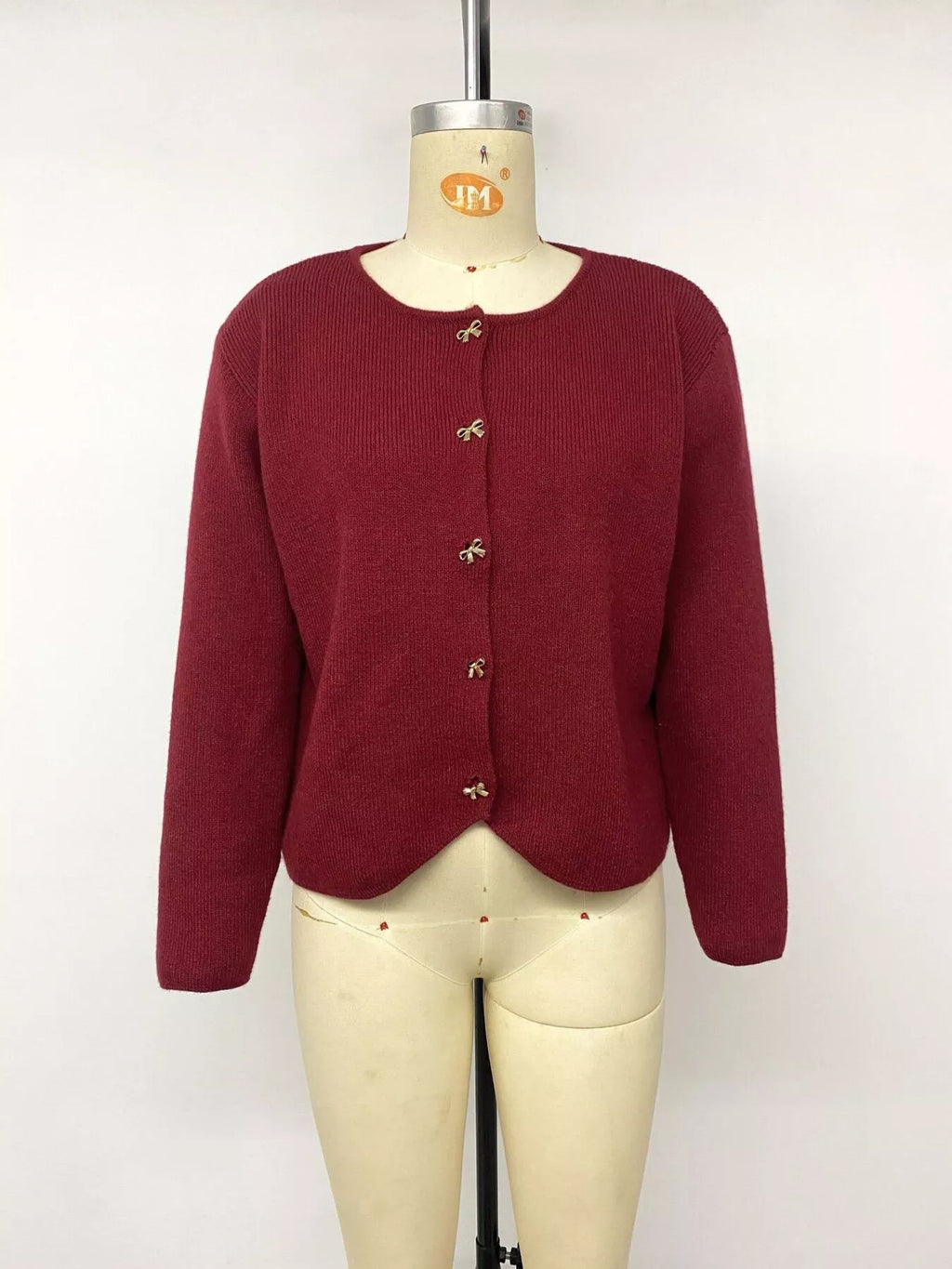 Bow Button Up Knit Cardigan | STAHlin RADIANCE