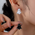 2 Pair Halloween Ghost Stud Earrings | STAHlin RADIANCE